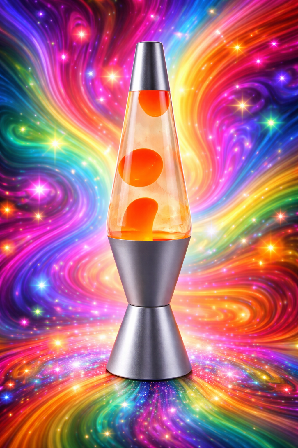 Psychedelic Lava Lamp – Retro Glow Vibes (requires voltage converter for US use)