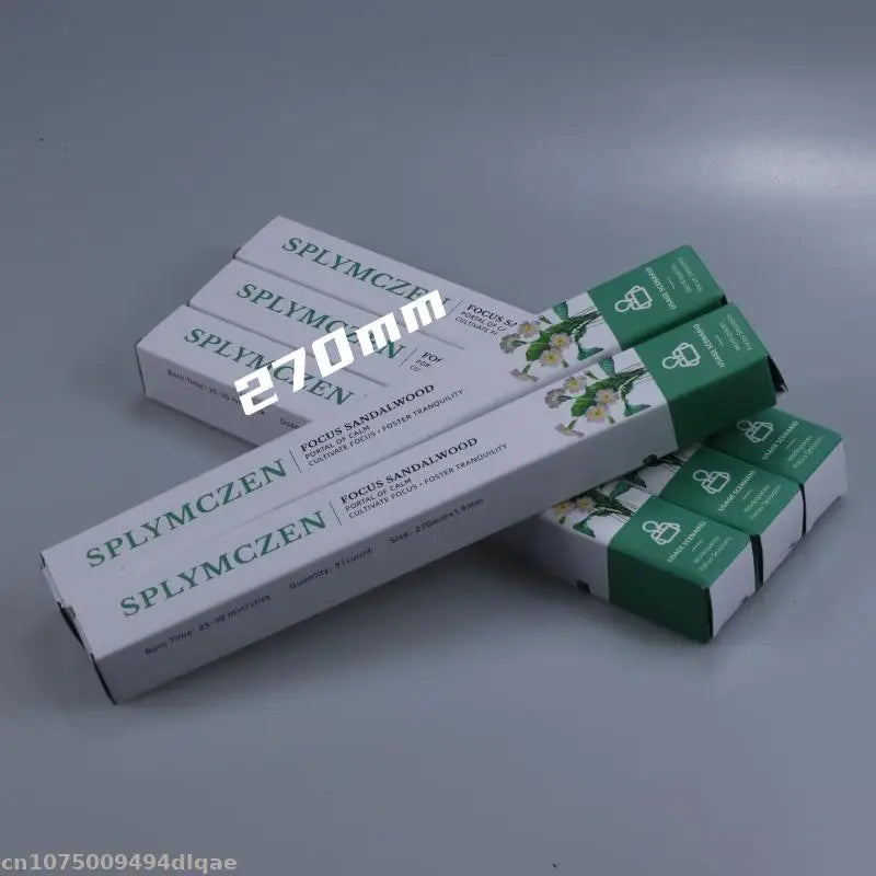 Natural Sandalwood Incense Sticks High-quality Aromatic Calm Burning For Yoga Meditation
