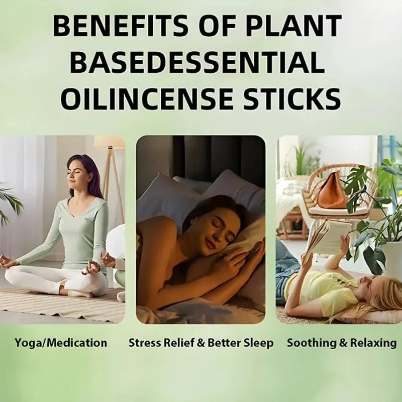 91pcs Premium Sandalwood Incense For Meditation Yoga Focus Relaxation Mindfulness Incense Sticks Aromatic Home Gift