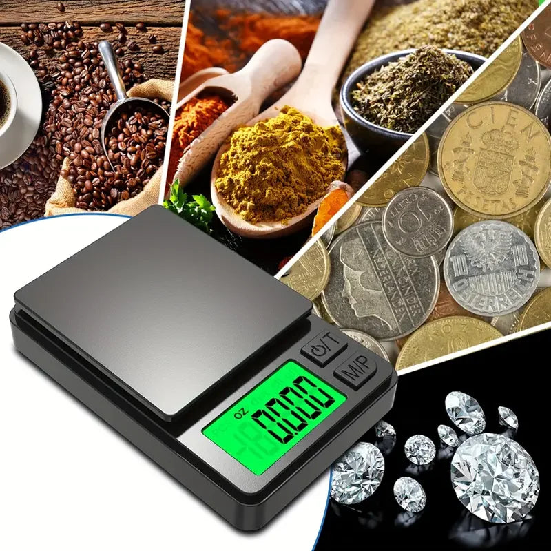 Title: Trippy Pocket Scale – 500g / 1000g Description