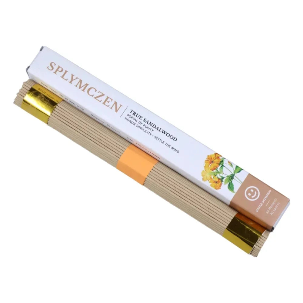 Natural Sandalwood Incense Sticks High-quality Aromatic Calm Burning For Yoga Meditation