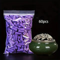 60 packs of natural incense cones | sandalwood, floral fragrance, suitable for meditation/yoga | home, bathroom and Spa