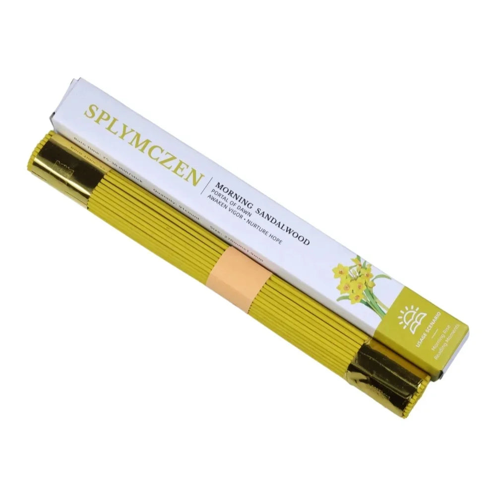 Natural Sandalwood Incense Sticks High-quality Aromatic Calm Burning For Yoga Meditation