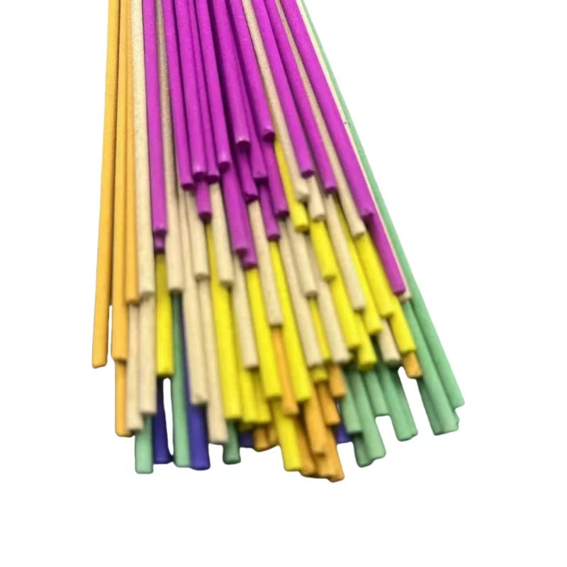 6 Types Natural Incense Sticks 27cm Sandalwood Air Fragrance For Yoga Meditation Odour Removal Refreshing Peace Incense