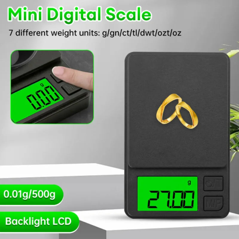Title: Trippy Pocket Scale – 500g / 1000g Description