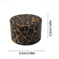 Leopard Print Metal Herb Grinder