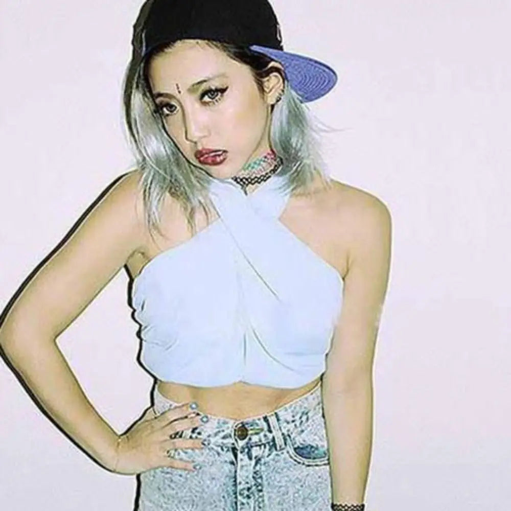 1PCS Hot Sell Vintage Hippy Stretch Tattoo Choker Necklace Elastic Chocker Necklace Fishing Line Tattoo Necklace