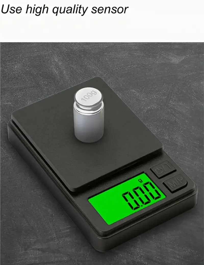 Title: Trippy Pocket Scale – 500g / 1000g Description
