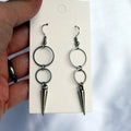 Punk Rivet Earring,Korean Jewelry,Hippie Accessory,Gothic Rock,Y2k,Sharp Spike Charm,Avant-garde,Design Sense,Ear Hoop For Women