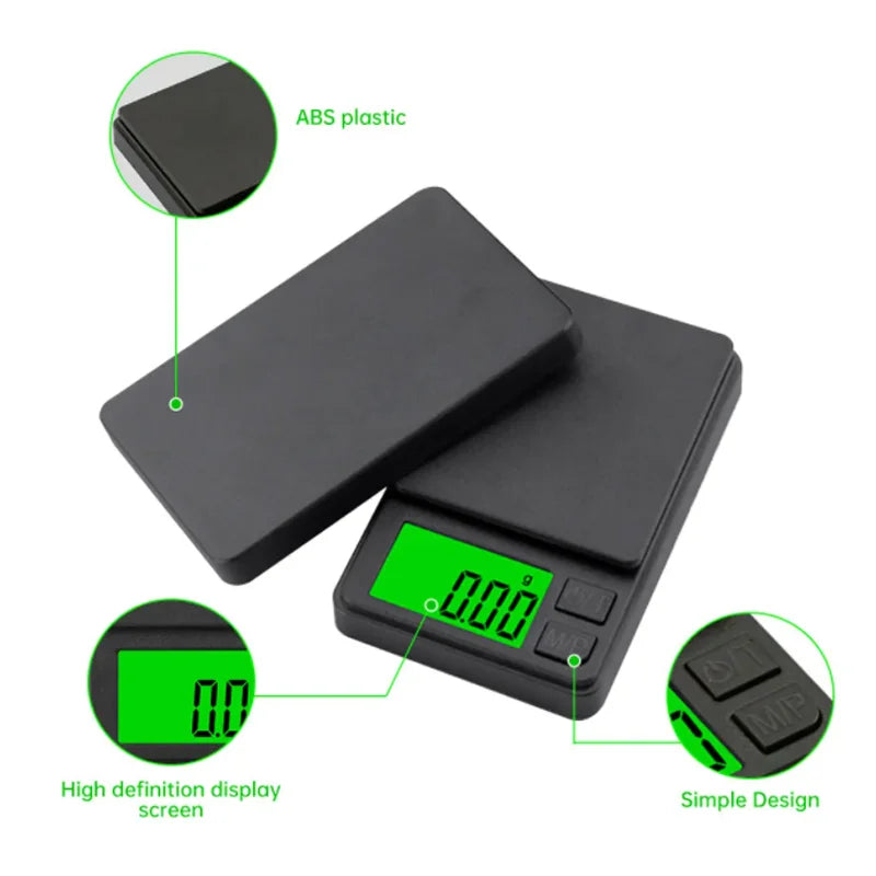 Title: Trippy Pocket Scale – 500g / 1000g Description