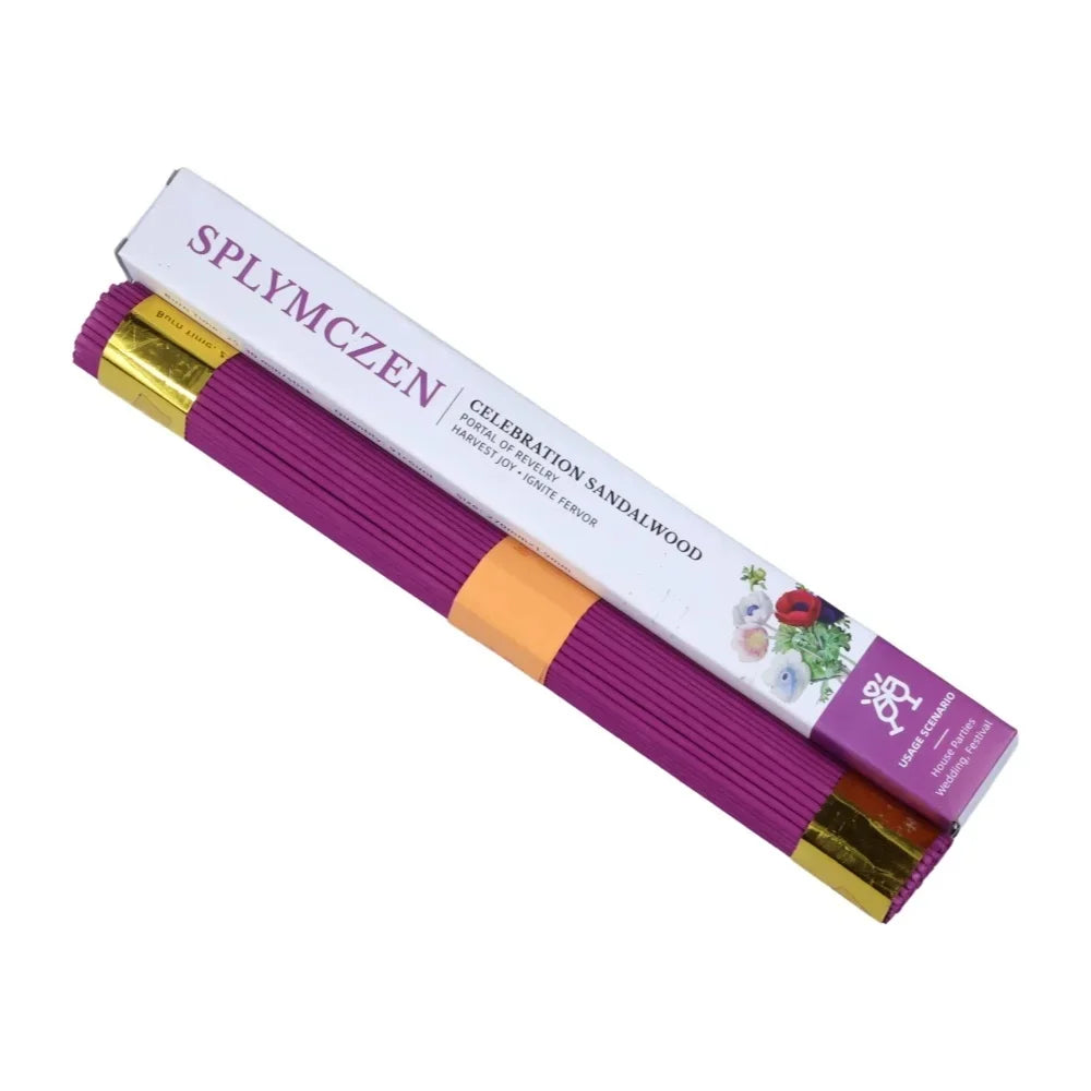 Natural Sandalwood Incense Sticks High-quality Aromatic Calm Burning For Yoga Meditation