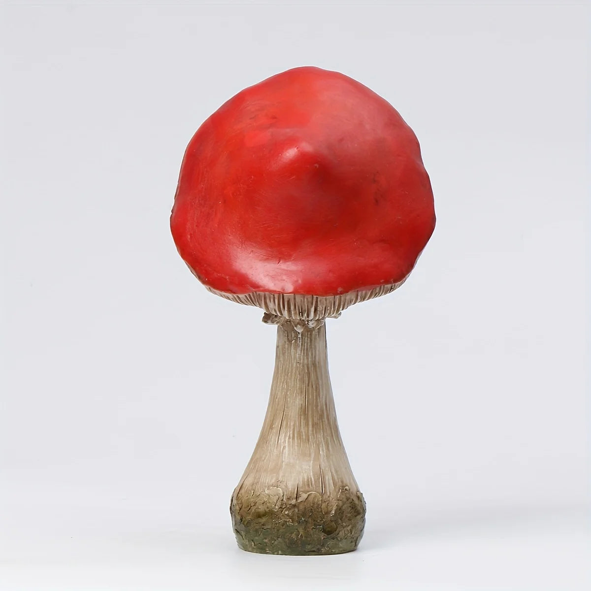 Facial Genie Mushroom Outdoor Sculpture Garden Ornament Accessories Courtyard, Lawn and Gardening