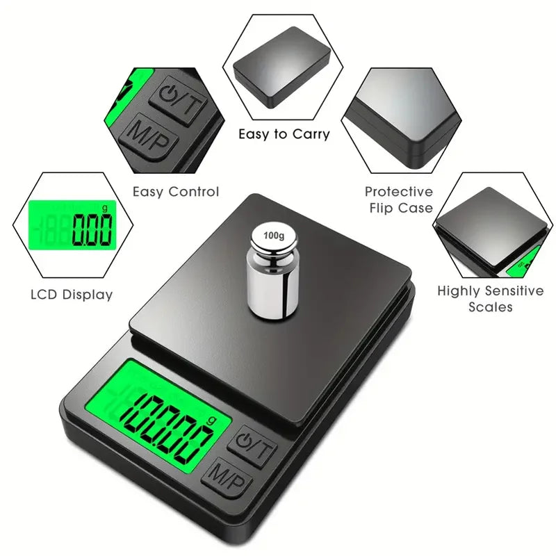 Title: Trippy Pocket Scale – 500g / 1000g Description