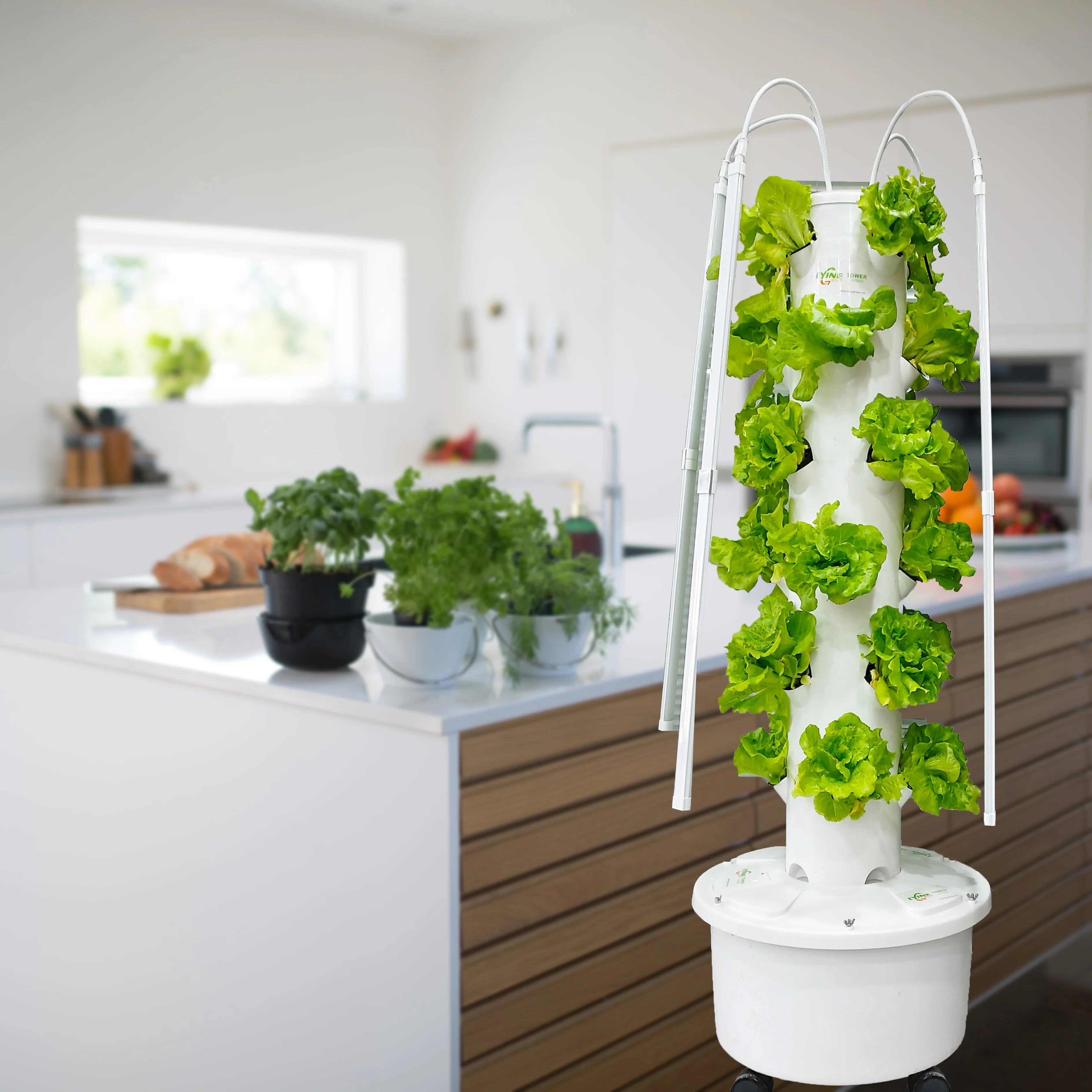 Hydroponic Vertical Tower Garden New Agriculture Garden Vertical Tower Hydroponic Tower Irrigation Systems