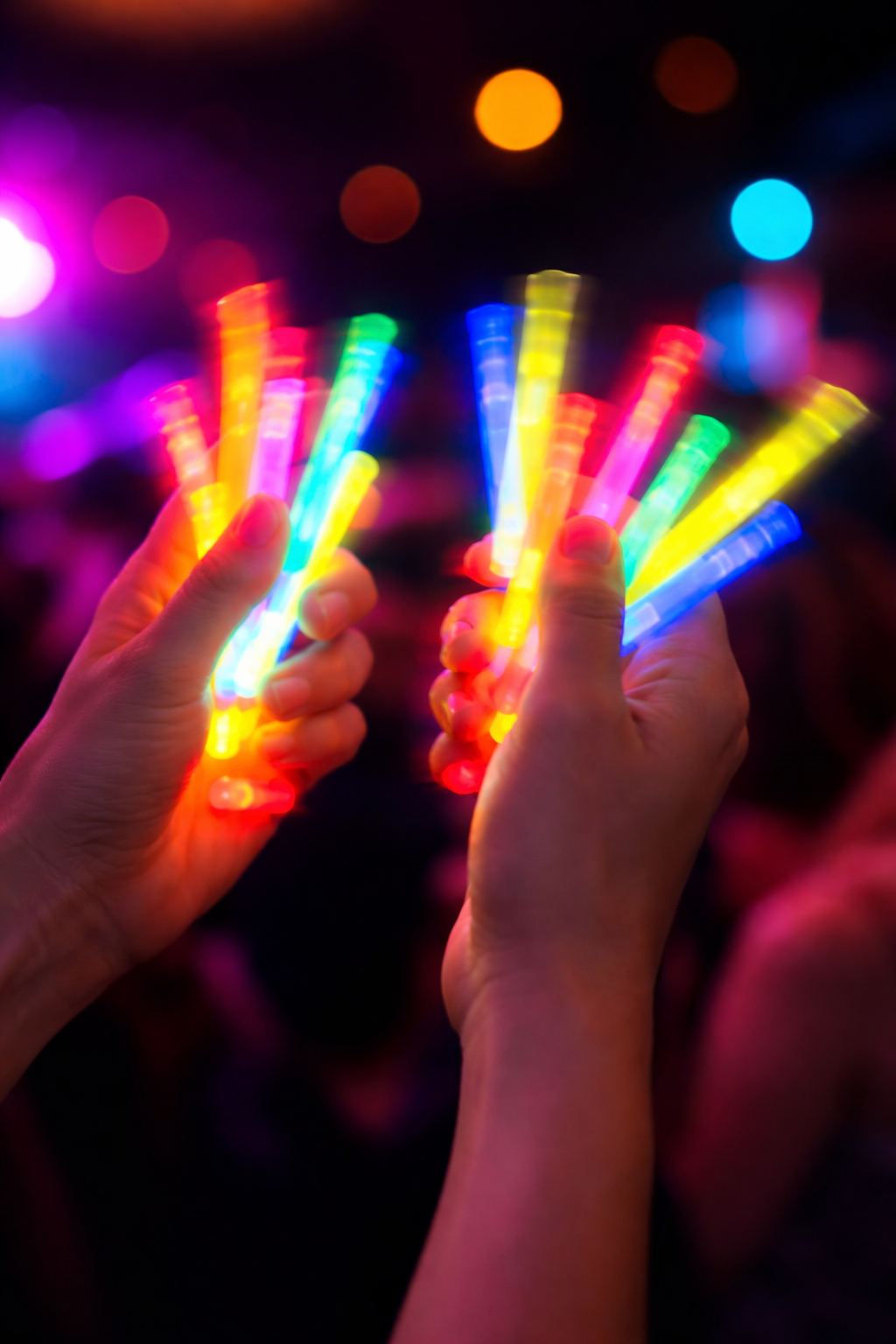 Neon Chaos Glow Sticks